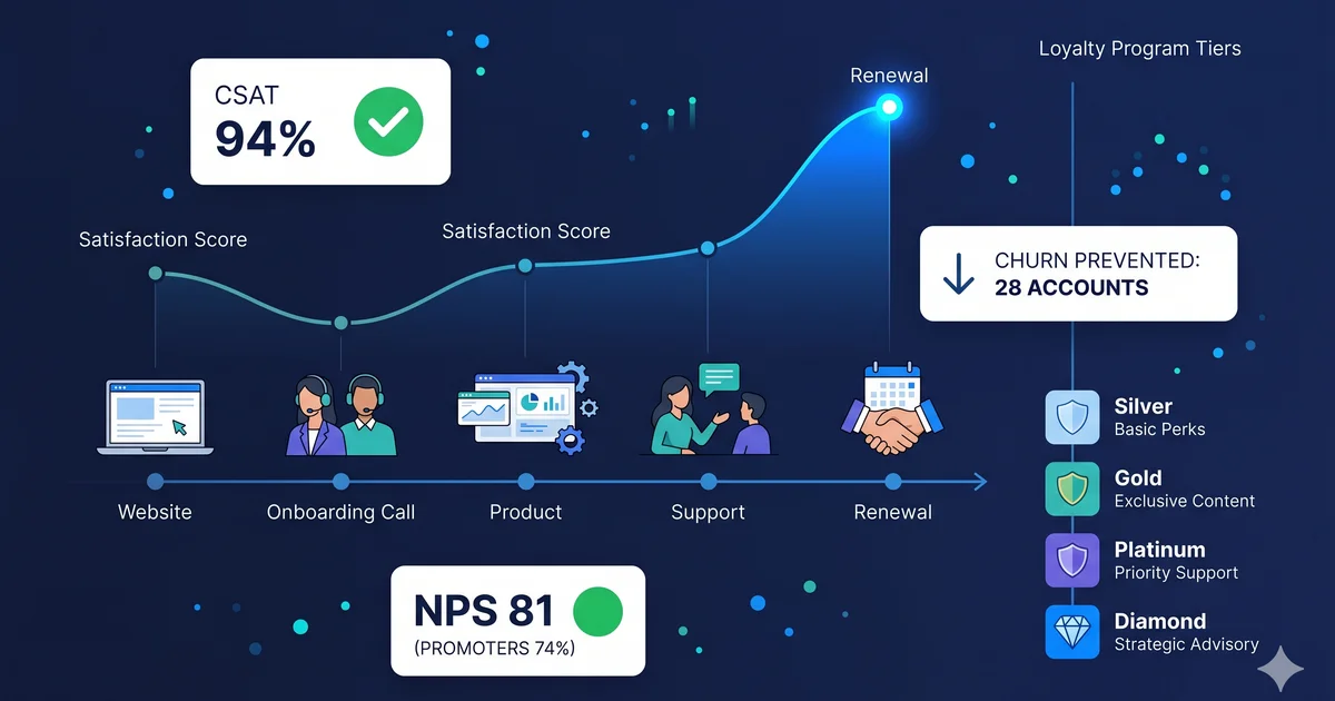 Customer experience: loyalty through satisfaction