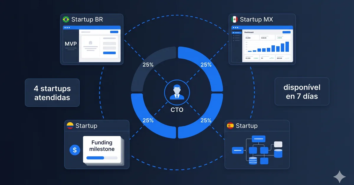 CTO Fraccional para Startups LatAm: qué es y cuándo lo necesitas
