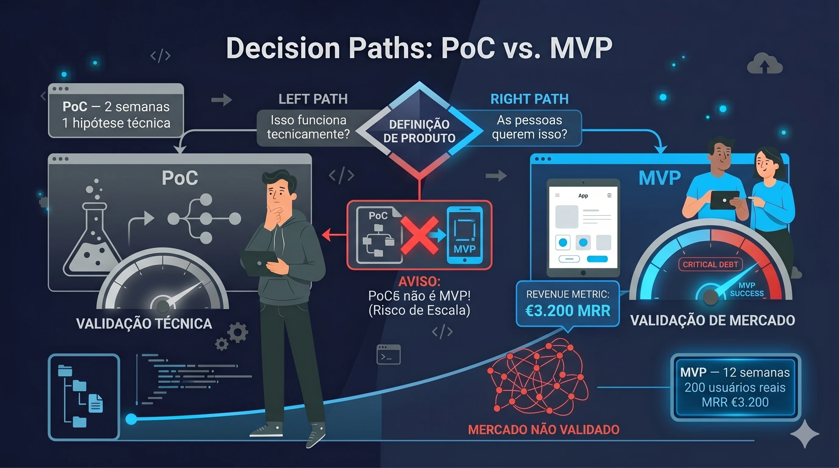MVP vs PoC: What's the Difference and When to Use Each