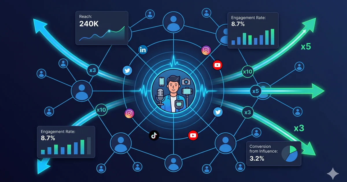The Impact of Social Media and Influencer Marketing on Trade Marketing